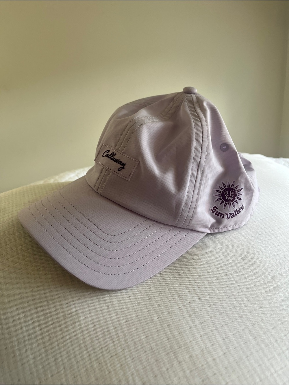 Callaway Light Lavender Sun Valley Embroidered Cap